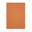 Portada de encuadernación A4 naranja de cartulina de 250 g/m² Fixo (Pack de 10)