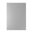 Portada de encuadernación A4 gris opaca de plástico de 180 micras (Caja de 100)