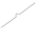 Colgador calendario plata 300 mm (Pack 100 unidades)