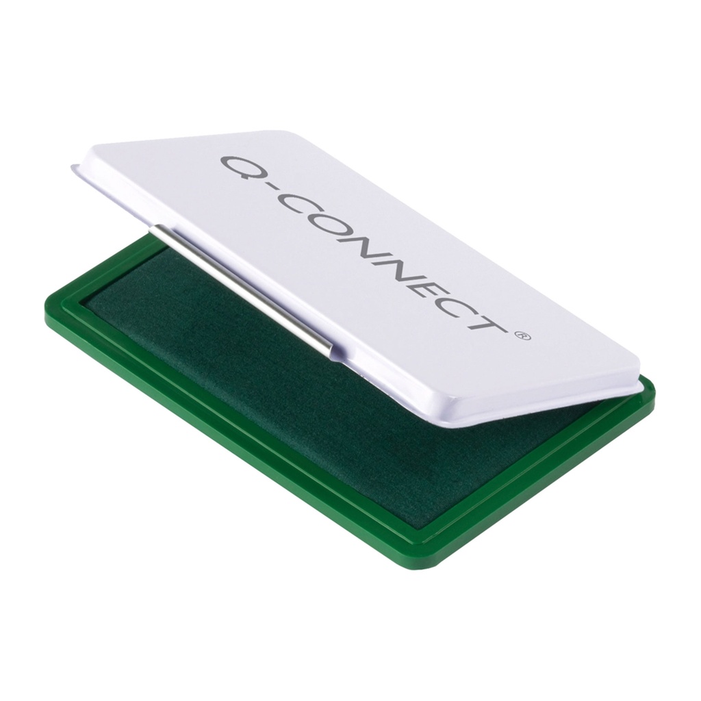 Tampón almohadilla nº 2 verde Q-Connect