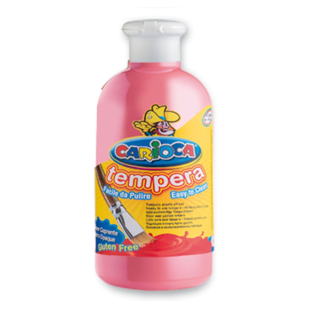 Témpera escolar líquida Carioca 500 ml rosa