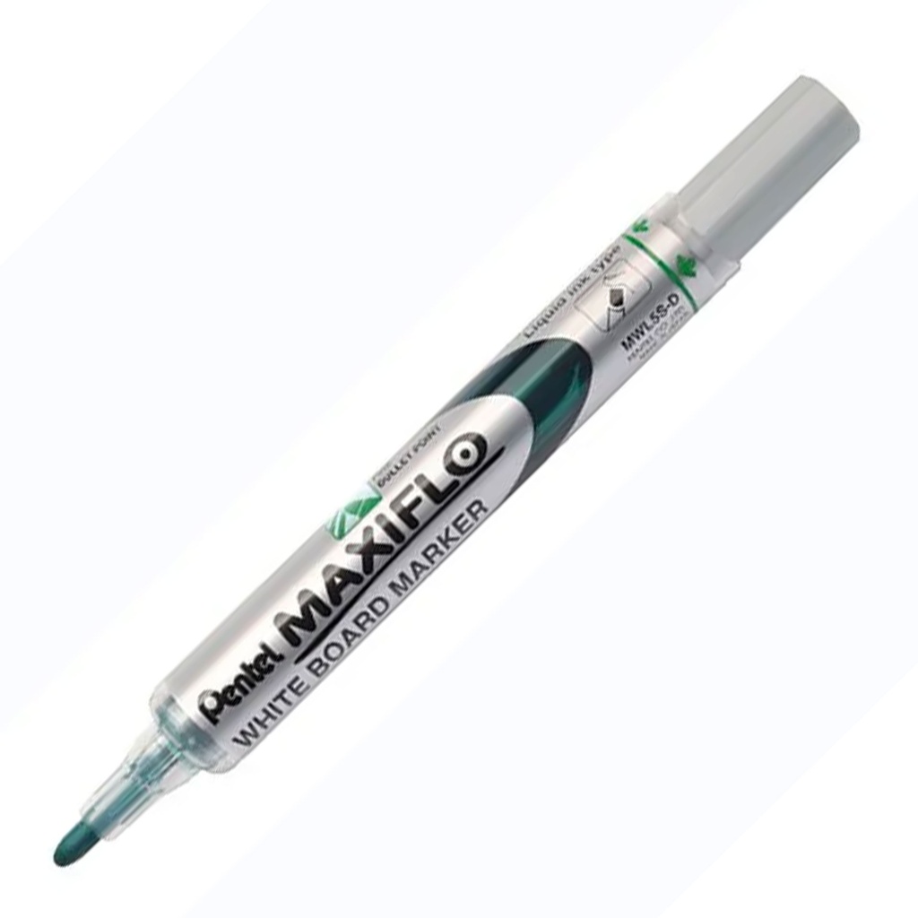 Rotulador para pizarra blanca Pentel Maxiflo MWL5S verde punta fina