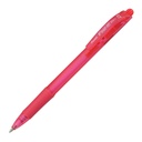 Bolígrafo retráctil Pentel Feel-it BX417 rosa