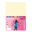 Cartulina A4 marfil 180 g/m² Fabrisa (Pack 50 unidades)