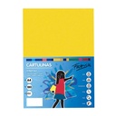 Cartulina A4 amarillo fuerte 180 g/m² Fabrisa (Pack 50 unidades)
