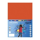Cartulina A4 naranja 180 g/m² Fabrisa (Pack 50 unidades)