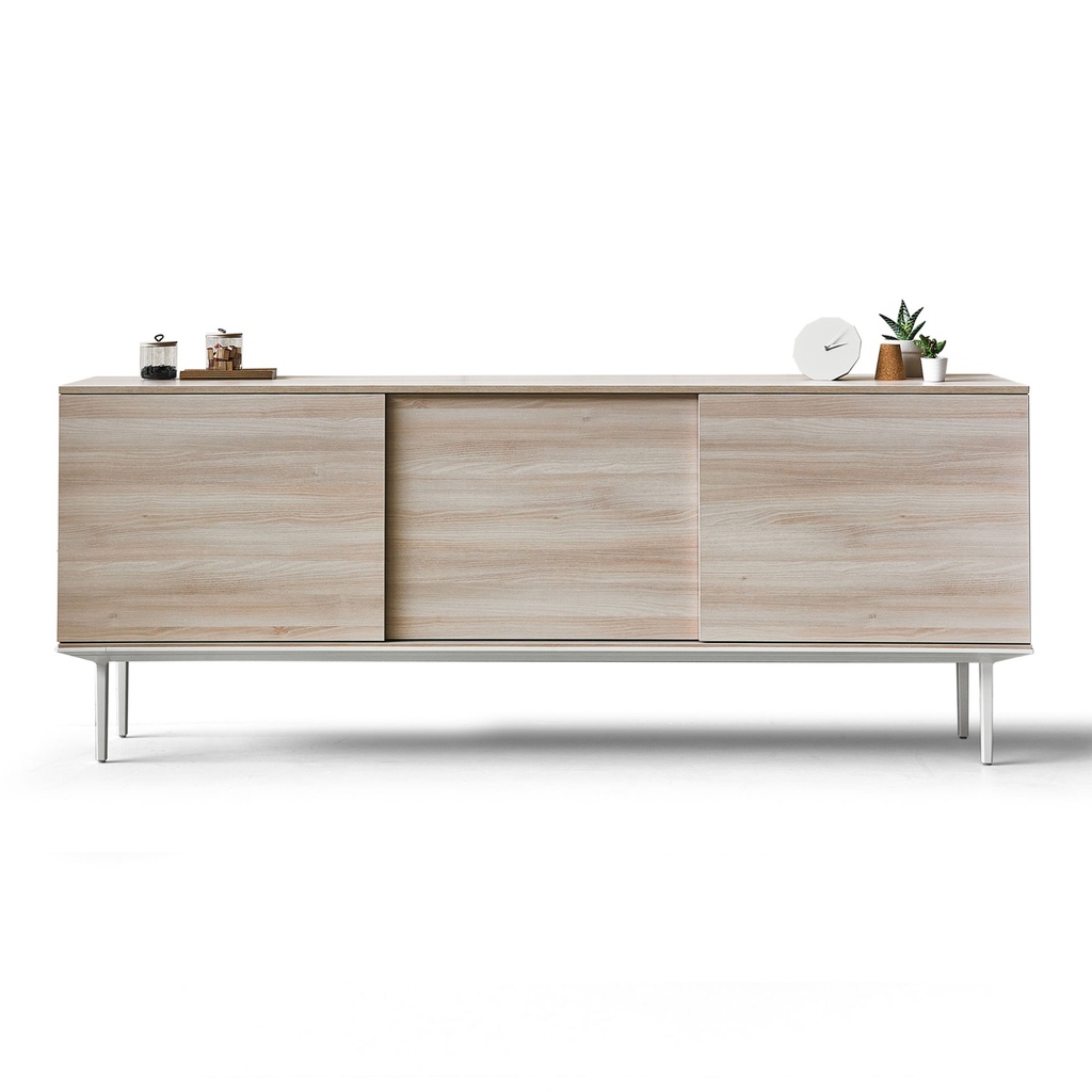 Aparador con 3 puertas correderas 240 cm Longo