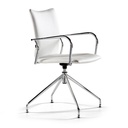 Silla Ikara giratoria tapizada