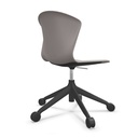 Silla Whass con base de 5 ruedas y carcasa de plástico