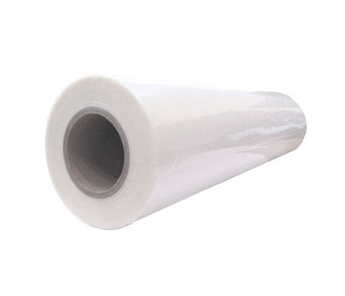 Bobina de plastificar PET Brillo 125 µ 330 mm x 50 m cono 57 mm