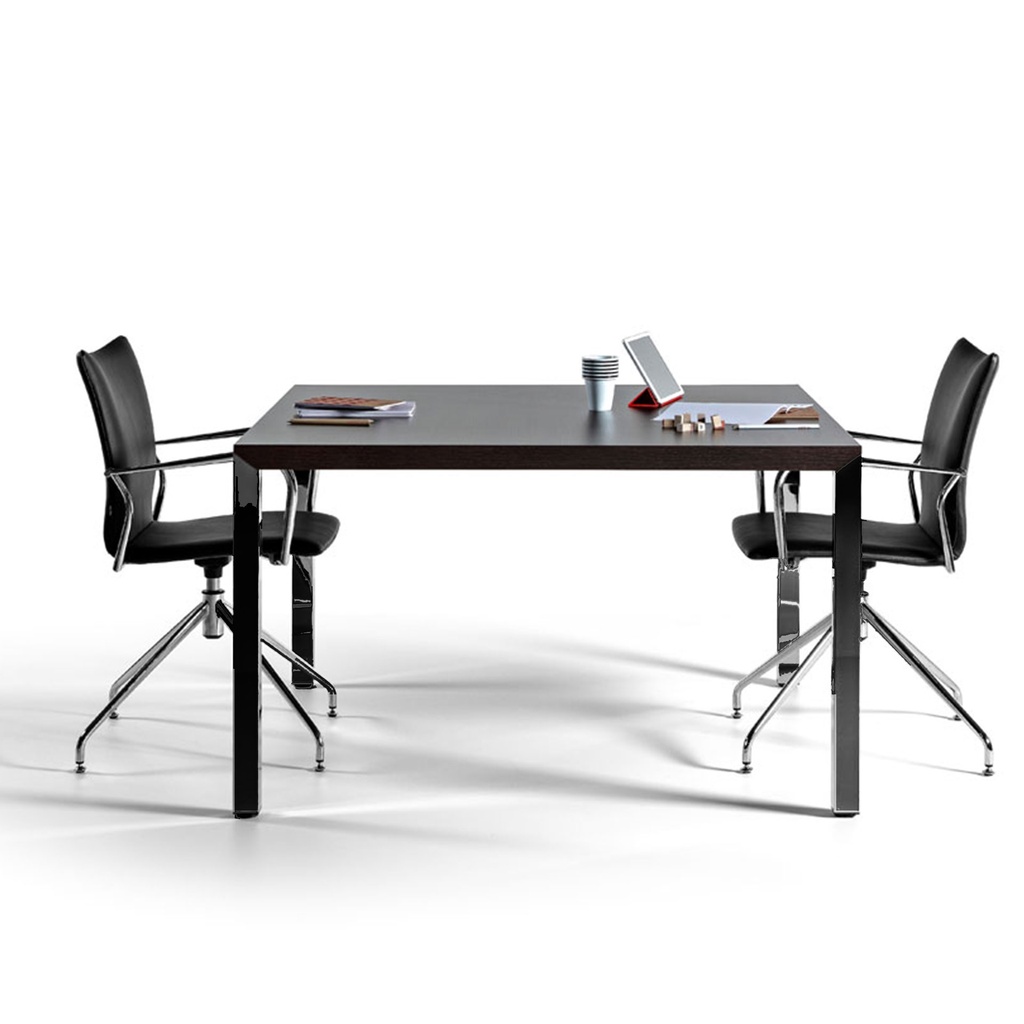 Mesa de dirección o reunión Prisma 100 cm personalizada