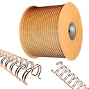 Bobina de wire-O bronce 19 mm nº12 2:1