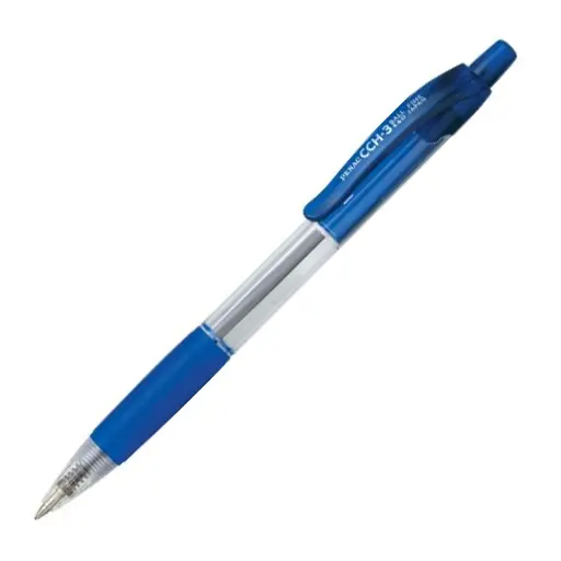Bolígrafo retráctil Penac CCH-3 azul