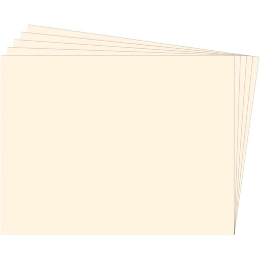 Cartulina 50 x 65 cm. marfil 180 g. (Pack de 25) Fabrisa