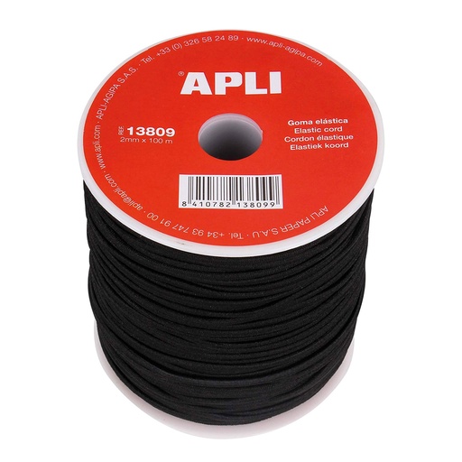 Goma elástica en rollo 100 m