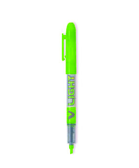 Marcador fluorescente Pilot V Light verde