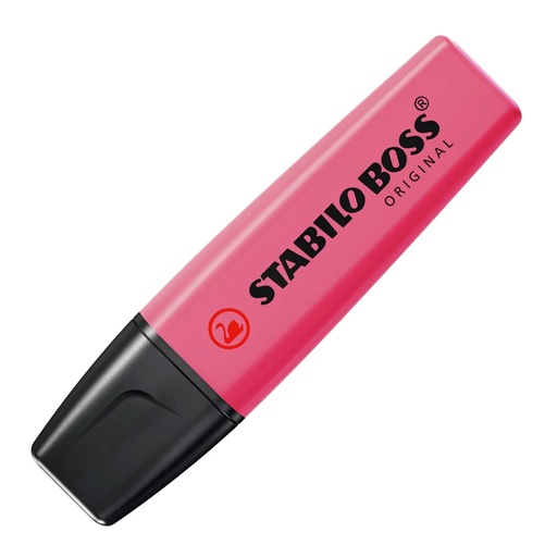 Rotulador fluorescente Stabilo Boss Original rosa