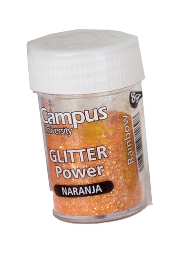 Purpurina naranja Glitter Power 8 gr