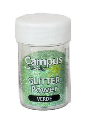 Purpurina verde Glitter Power 8 gr