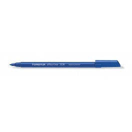 Rotulador Staedtler 3330 Office-Liner azul punta fina profesional