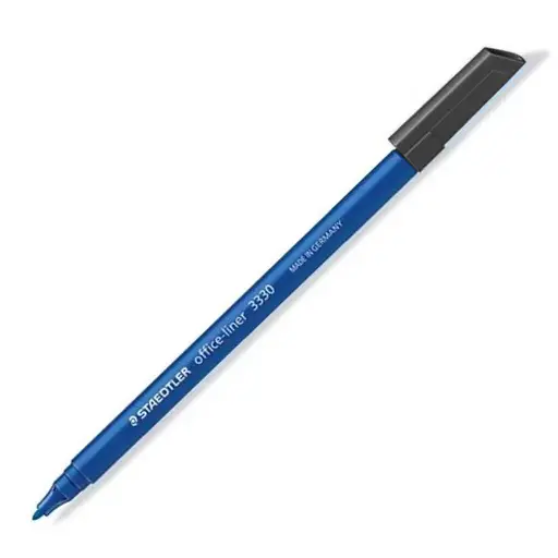 Rotulador Staedtler 3330 Office-Liner negro punta fina resistente