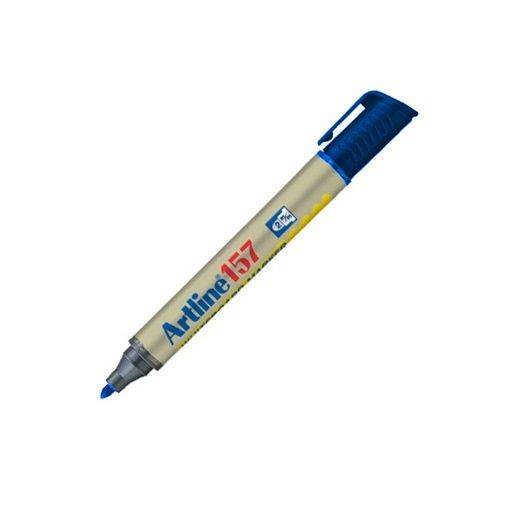 Rotulador para pizarra Artline 157 azul