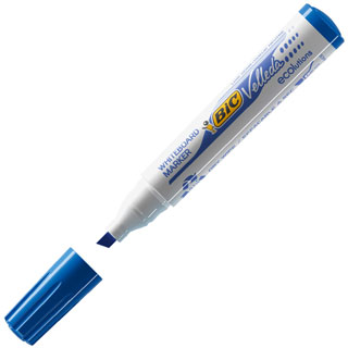 Rotulador para pizarra Bic Velleda 1751 azul