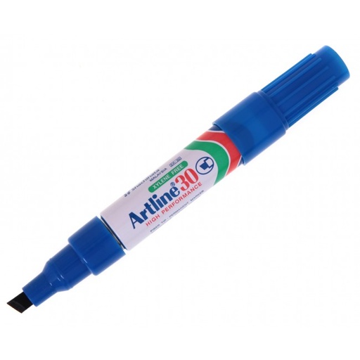 Rotulador permanente Artline 30 azul