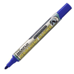 Rotulador permanente Pentel Maxiflo NLF50 azul