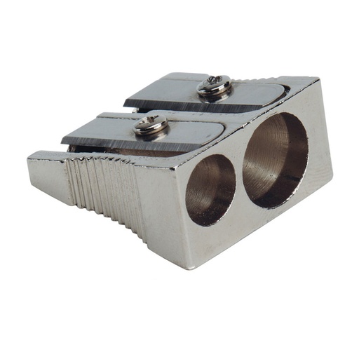 Sacapuntas doble metálico Q-Connect