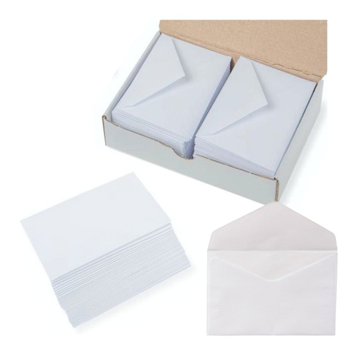 Sobres 70 x 105 mm Liderpapel (Caja 100 unidades)