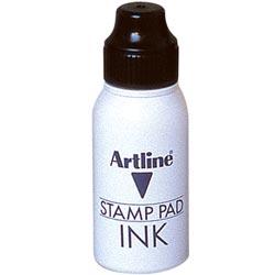 Tinta para tampón negra Artline 50 ml