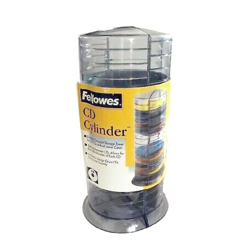 Torre para 30 CD Cylinder Fellowes