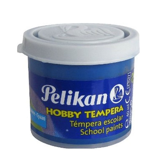 Témpera escolar líquida Pelikan 40 ml azul ultramar