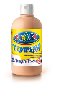 Témpera rosa carne 500 ml Carioca