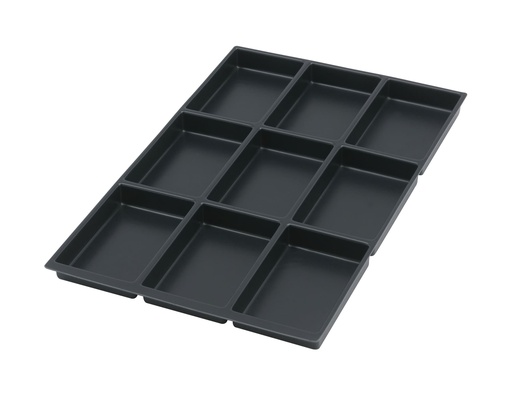 Bandejas para cajón A4 con 9 compartimentos de 22 mm (Pack de 5) 222P5