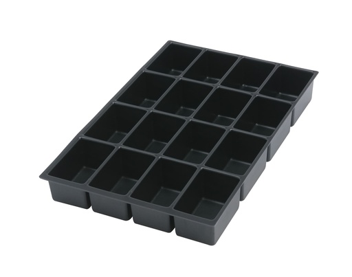 Bandejas para cajón A4 con 16 compartimentos de 51 mm (Pack de 5) 225P5