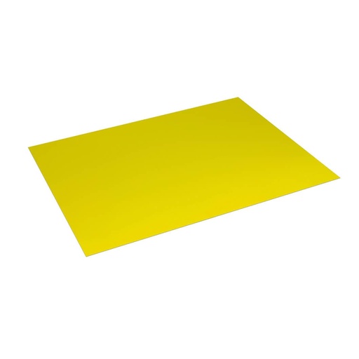 Cartulina 50 x 65 cm amarillo fuerte 180 g/m² (Pack 25 unidades)
