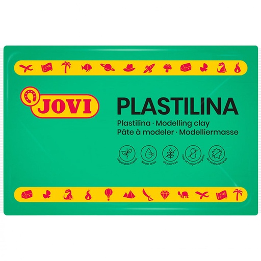 Plastilina verde claro 350 g Jovi