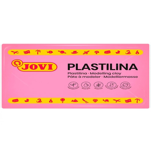 Plastilina rosa 150 g Jovi