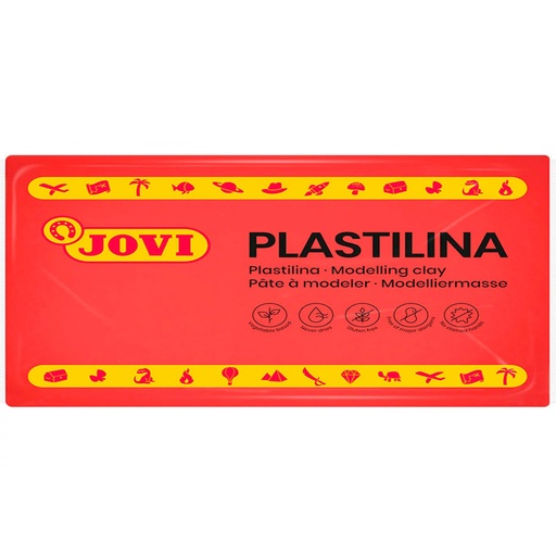 Plastilina roja 150 g Jovi