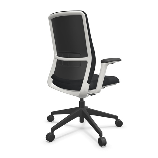 Silla A+S Work 50 blanca tapizada Express