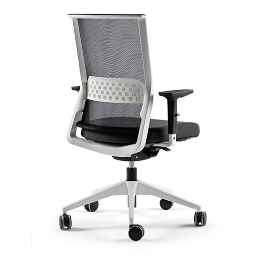 Silla Stay 30 malla Express con estructura blanca