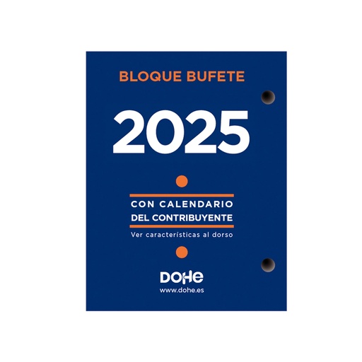 Taco calendario 2025