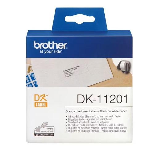 Etiquetas Brother DK-11201 29 X 90.3 mm Blanco