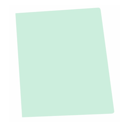 Subcarpeta A4 180 g/m² verde Gio (Paquete 50 unidades)