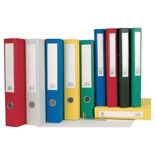 Carpeta de 2 anillas 25 mm Folio negro Grafcolor 7292510