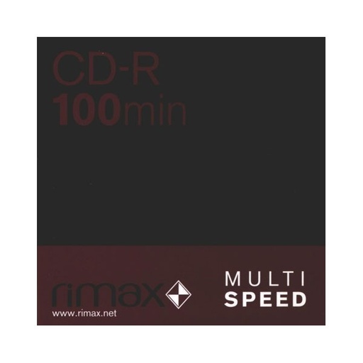 CD-R 875 MB con caja MultiSpeed Rimax