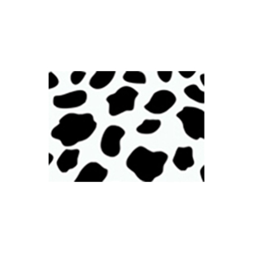 Bolsa de disfraz 55 x 70 estampado vaca a una cara