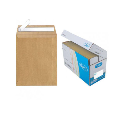 Bolsa kraft 250 x 353 mm Sam (Caja 250 unidades)
